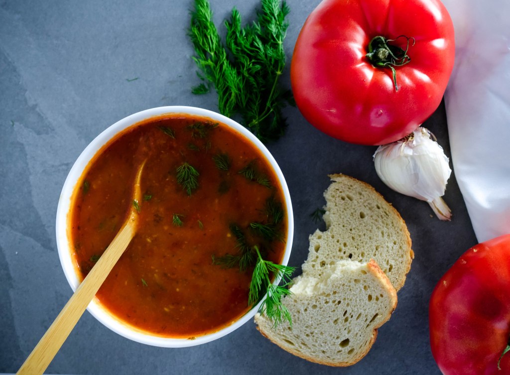vegan tomato dill soup recipe